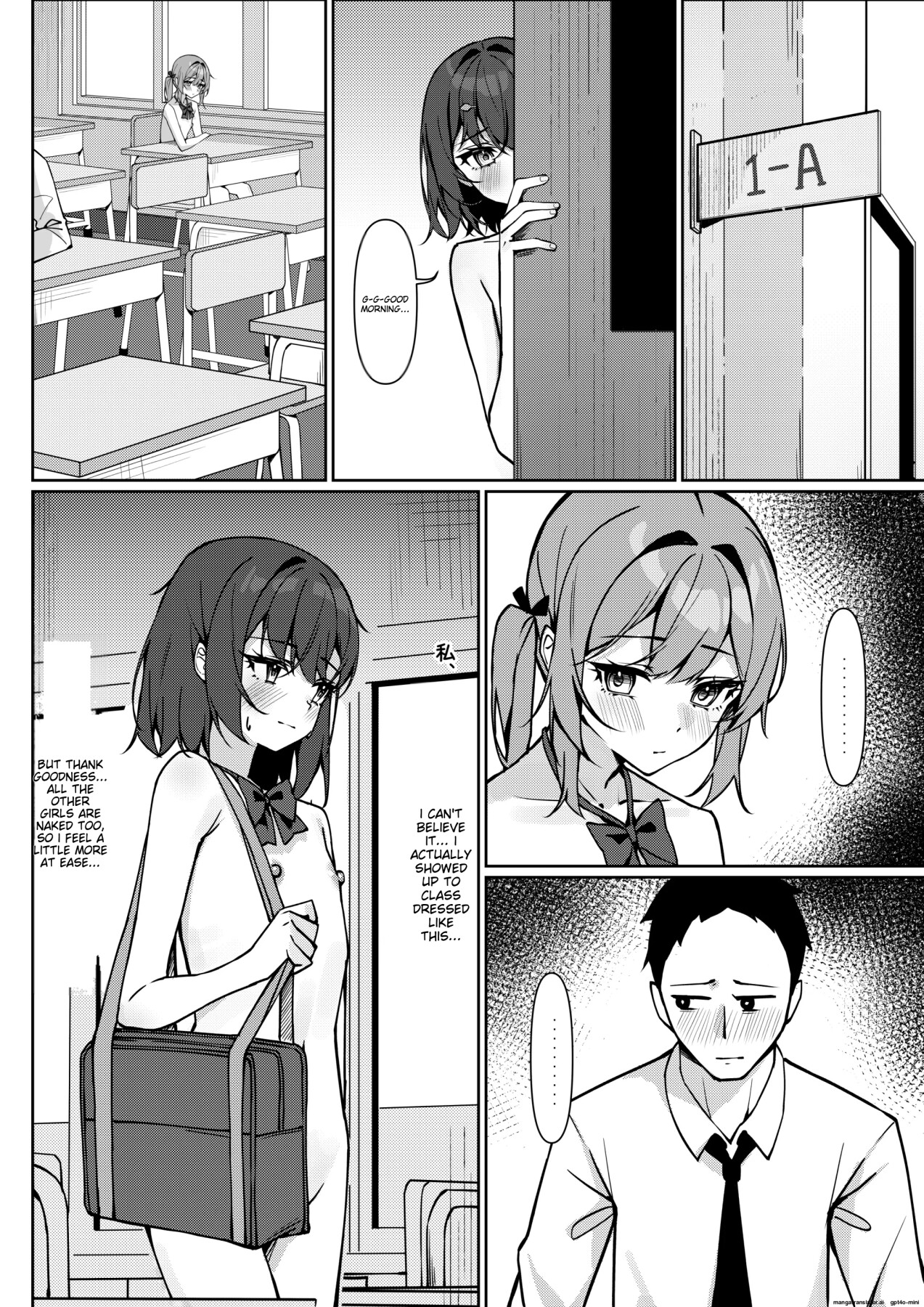 Hentai Manga Comic-Starting today, I'll be going to school naked 1-Read-18